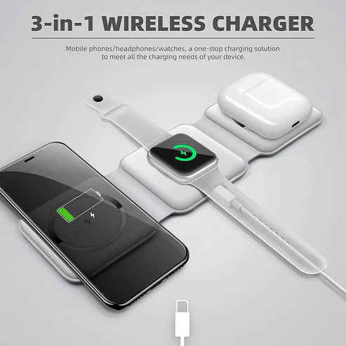 3 - in - 1 Wireless Charging Pad - Emirates Drop